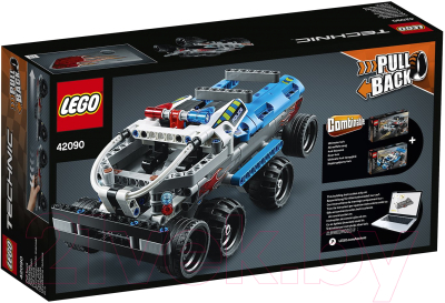 Конструктор инерционный Lego Technic Машина для побега 42090