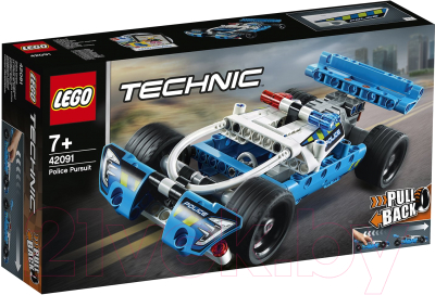 Конструктор инерционный Lego Technic Полицейская погоня 42091