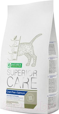 Сухой корм для собак Nature's Protection Superior Care Grain Free Salmon / KIK45345 (17кг)