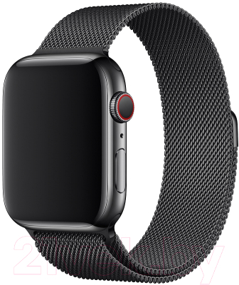 Ремешок для умных часов Apple Space Black Milanese Loop 44mm / MTU52