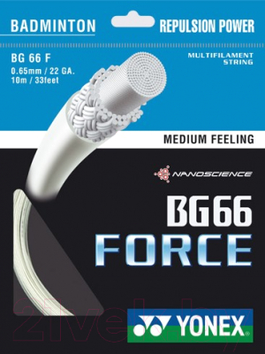 Струна для бадминтона Yonex Bg 66 Force Set (10м)