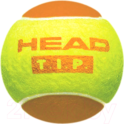 Набор теннисных мячей Head T.I.P Orange / 578123 (3шт, желто-оранжевый)
