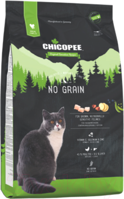 Сухой корм для кошек Chicopee HNL No Grain (1.5кг)