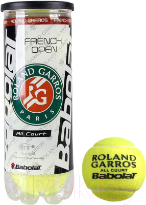 

Набор теннисных мячей Babolat, French Open All Court / 501042