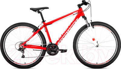 Велосипед Forward Apache 27.5 1.0 2019 / RBKW9M67Q010 (15, красный/белый)