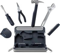 Универсальный набор инструментов HOTO Manual Tool Set QWSGJ002 (черный) - 