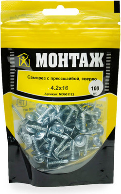

Саморез, С прессшайбой 4.2x16 / MD001113