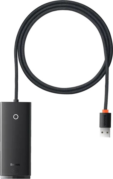 USB-хаб Baseus Lite Series / WKQX030101 (черный)