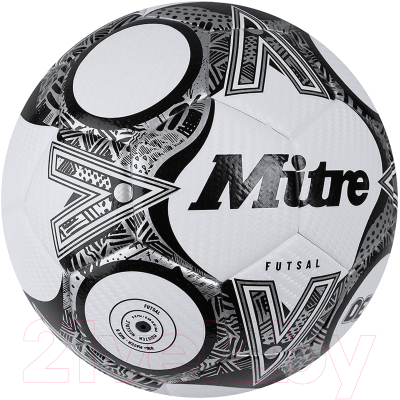 Мяч для футзала Mitre Delta Futsal 24 / 5-B01820C74 (размер 4, белый/черный)