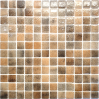 ???????? ??????? Gidrostroy Glass Mosaic QN-012 (5шт, 317x317, светло-коричневый) - 