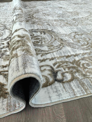 Ковер Radjab Carpet Бьянка Прямоугольник N004D / 8351RK-B (1x2, Cream Shirink/Vizon Fdy)