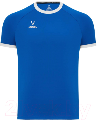 Футболка игровая футбольная Jogel Division PerFormDRY Element Jersey (L, синий)