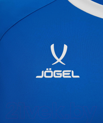 Футболка игровая футбольная Jogel Division PerFormDRY Element Jersey (L, синий)