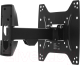 Миниатюра изображения товара Кронштейн для телевизора Hama H-118100 (черный)