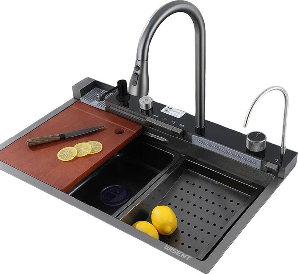 Купить Мойка кухонная со смесителем Wisent WG-37545BDF в Солигорске