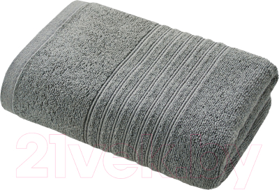 Полотенце ECOTEX Релакс 50x90 / Р-03-С (серый)