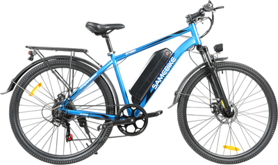 Электровелосипед Samebike SB-GT350 (синий) - 