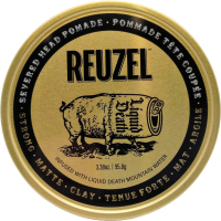 Глина для укладки волос Reuzel Severed Head Strong Hold Clay Pomade Liquid Death (95.8г) - 