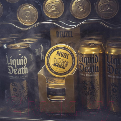 Глина для укладки волос Reuzel Severed Head Strong Hold Clay Pomade Liquid Death (95.8г)