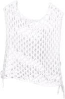 Жилет детский Amarobaby Mesh / AB-OD24-KNIT10M/00-128  (белый, р.128) - 