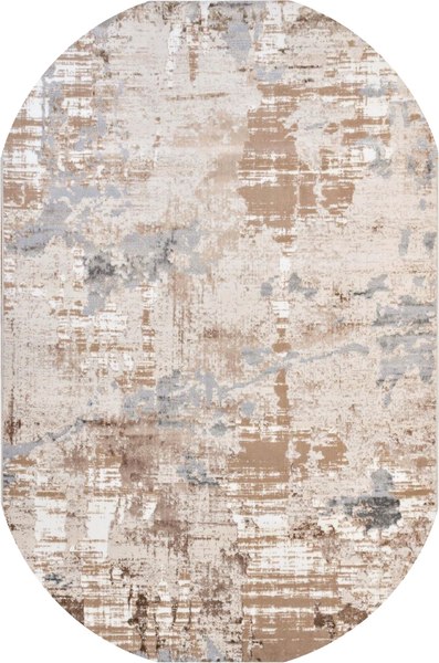 Ковер Radjab Carpet Бьянка Овал D051A / 10605RK-B