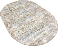 Ковер Radjab Carpet Бьянка Овал D057A / 8796RK-B (2x2.9, Cream Shirink/Vizon Fdy) - 