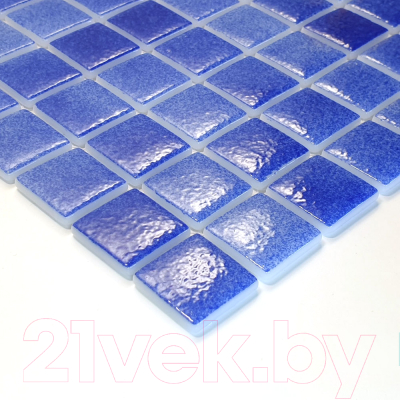 Комплект мозаики Gidrostroy Glass Mosaic QB-002 (310x310, синий, 5шт)