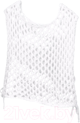 Жилет детский Amarobaby Mesh / AB-OD24-KNIT10M/00-146  (белый, р.146)