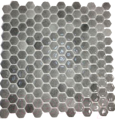 Комплект мозаики Gidrostroy Glass Mosaic TN-010 (300x300, серый, 5шт)