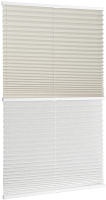 

Штора-плиссе, Basic Crush СПШ-35101/3504 Plain Transparent