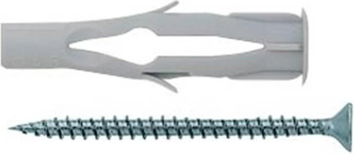 Дюбель универсальный FISCHER FU S 8x50 с саморезом / 53334K (25шт) - 