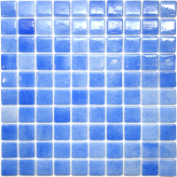 Комплект мозаики Gidrostroy Glass Mosaic QB-004 (310x310, кобальт, 5шт) - 