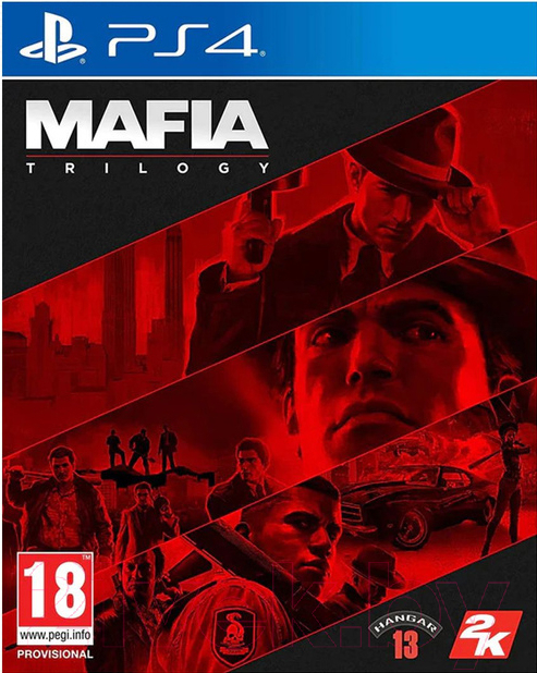 Комплект игр для игровой консоли PlayStation 4 Mafia: Trilogy. Русская озвучка / CUSA18100