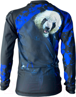 Лонгслив для единоборств RuscoSport Panda детский для ММА (2XL)