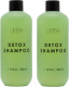 Шампунь для волос Limba Cosmetics Detox Oily Hair Cleansing Shampoo lmb18 (2x300мл) - 