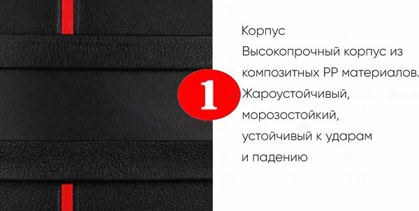 Кофр для мотоцикла AVM 668 LED