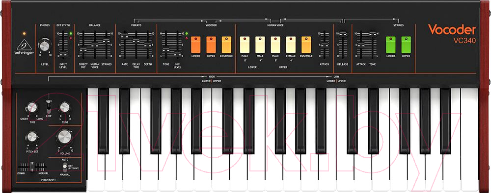 Аналоговый синтезатор Behringer Vocoder VC340