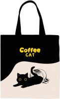 Сумка-шоппер Meshu Coffee Cat / MS_59708 - 