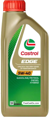 Моторное масло Castrol Edge 5W40 A3/B4 / 15C4B7 (1л)