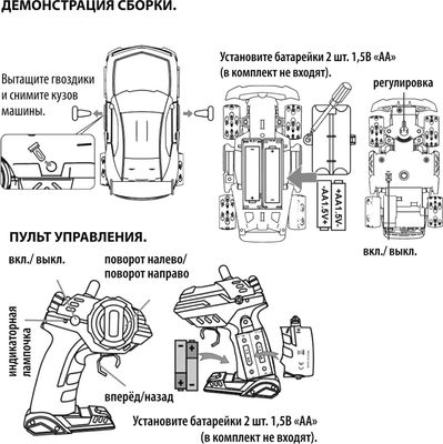 Радиоуправляемая игрушка Bondibon Парк Техники / ВВ6402