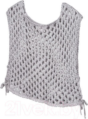 Жилет детский Amarobaby Mesh / AB-OD24-KNIT10M/11-134  (серый, р.134)