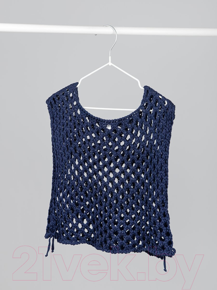 Жилет детский Amarobaby Mesh / AB-OD24-KNIT10M/20-134 (синий, р.134) — фото 2