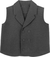 Жилет детский Amarobaby Study Smart / AB-OD24-SS10/11-128 (серый, р.128) - 