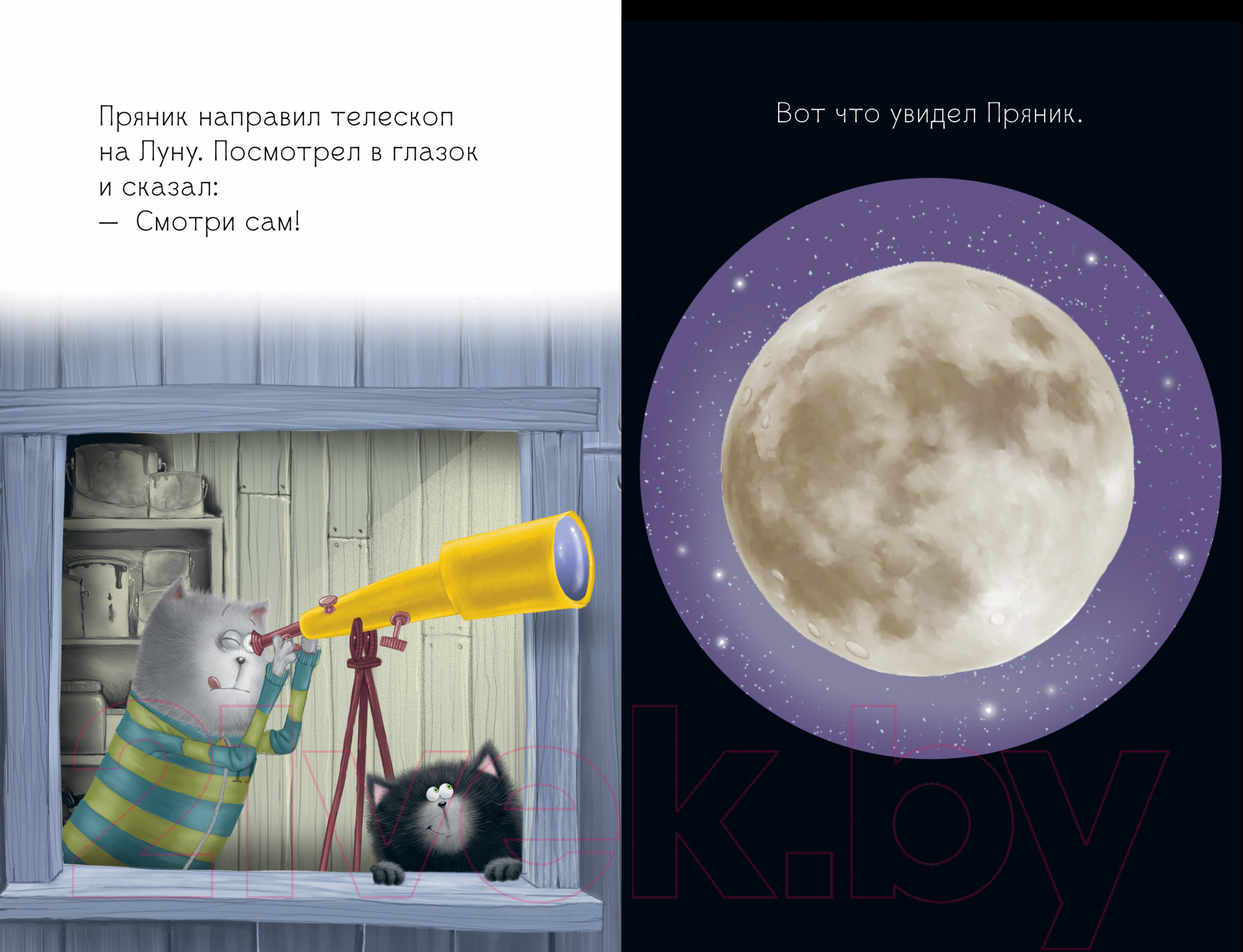 Художественная книга CLEVER Котенок Шмяк и лунный кот / 9785002115402 (Скоттон Р.) — фото 4