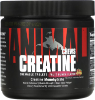 Креатин Universal Nutrition Animal Creatine (120 таблеток, фруктовый пунш) - 