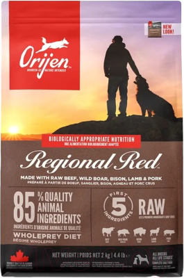 Сухой корм для собак Orijen Dog Regional Red (2кг)