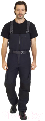 Изображение товара Полукомбинезон для охоты и рыбалки FHM Guard V2 (XLL, черный)