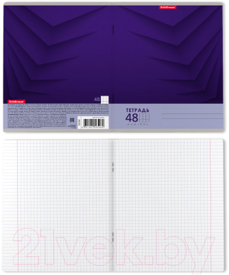 Изображение товара Тетрадь Erich Krause Duotone Next / 56598 (48л, клетка)