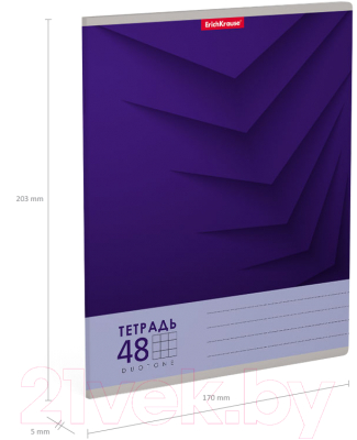 Изображение товара Тетрадь Erich Krause Duotone Next / 56598 (48л, клетка)