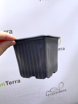 Набор горшков для рассады GreenTerra 9x9x8см (100шт)